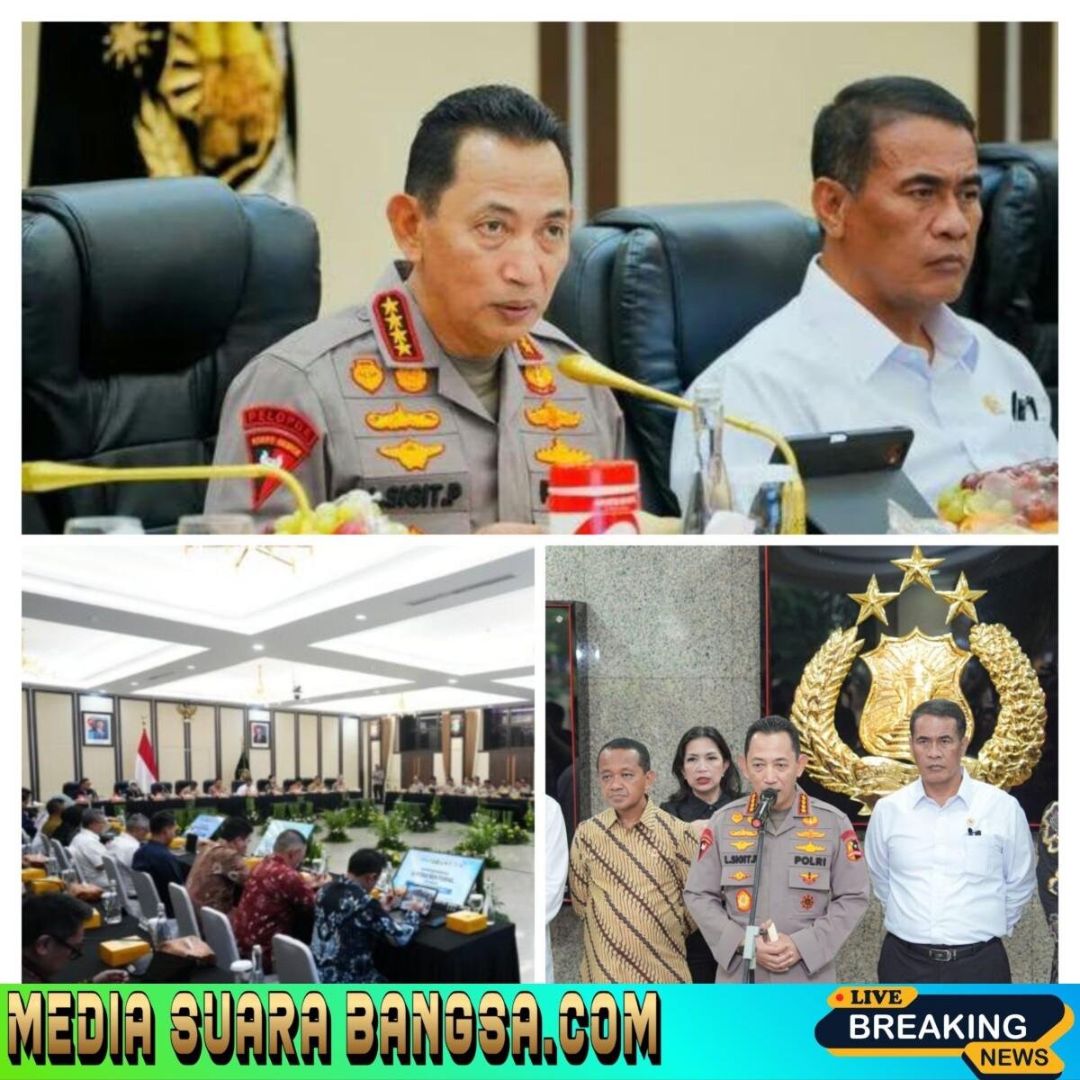 Kakorlantas Polri Hadiri Rapat Lintas Sektoral, Bahas Dampak Eskalasi Global ke Dalam Negeri