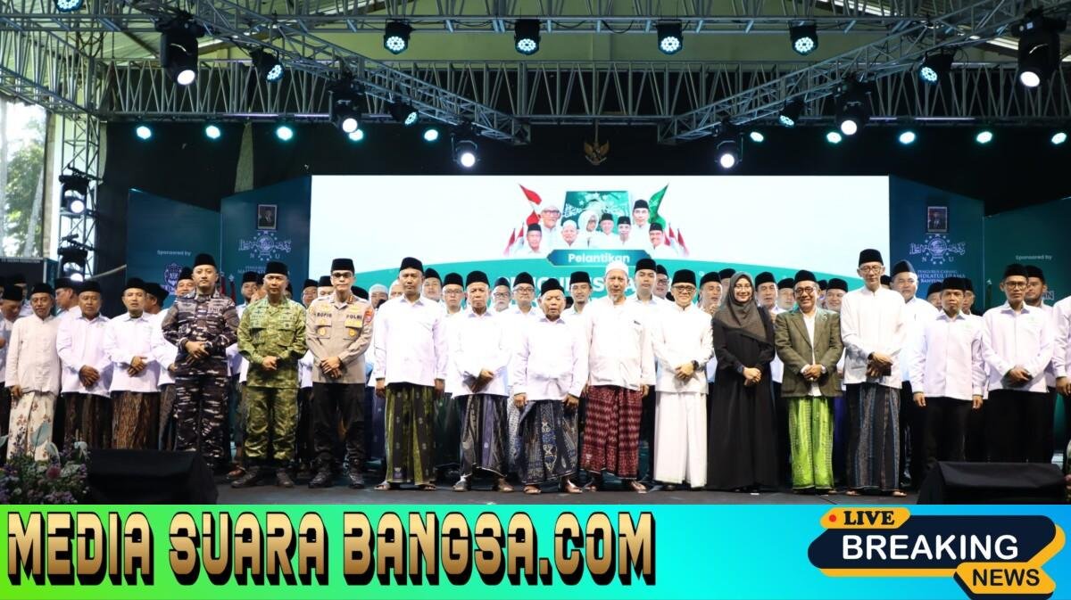 Dandim 0825 Banyuwangi Hadiri Pelantikan PCNU Banyuwangi 2026–2031 di Muncar Berlangsung Khidmat, Perkuat Soliditas Nahdliyin
