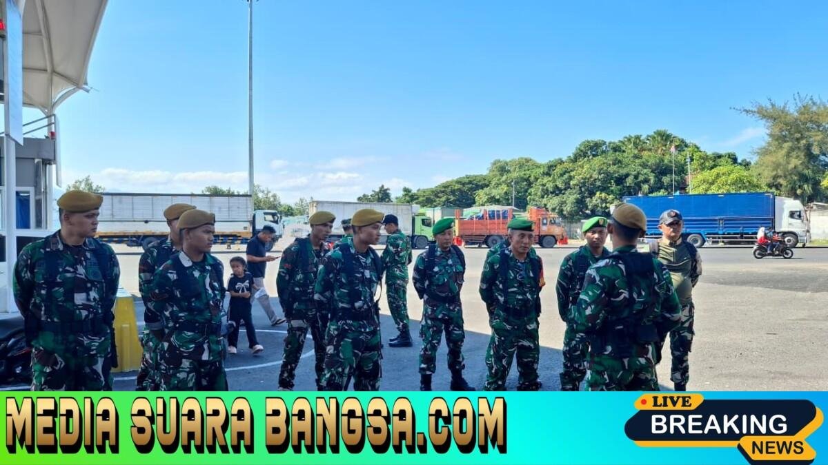 Apel Pagi di Lapangan LCM Bulusan, Strategi Senyap Prajurit Kodim 0825 Banyuwangi Siap Urai Simpul Kemacetan Ketapang