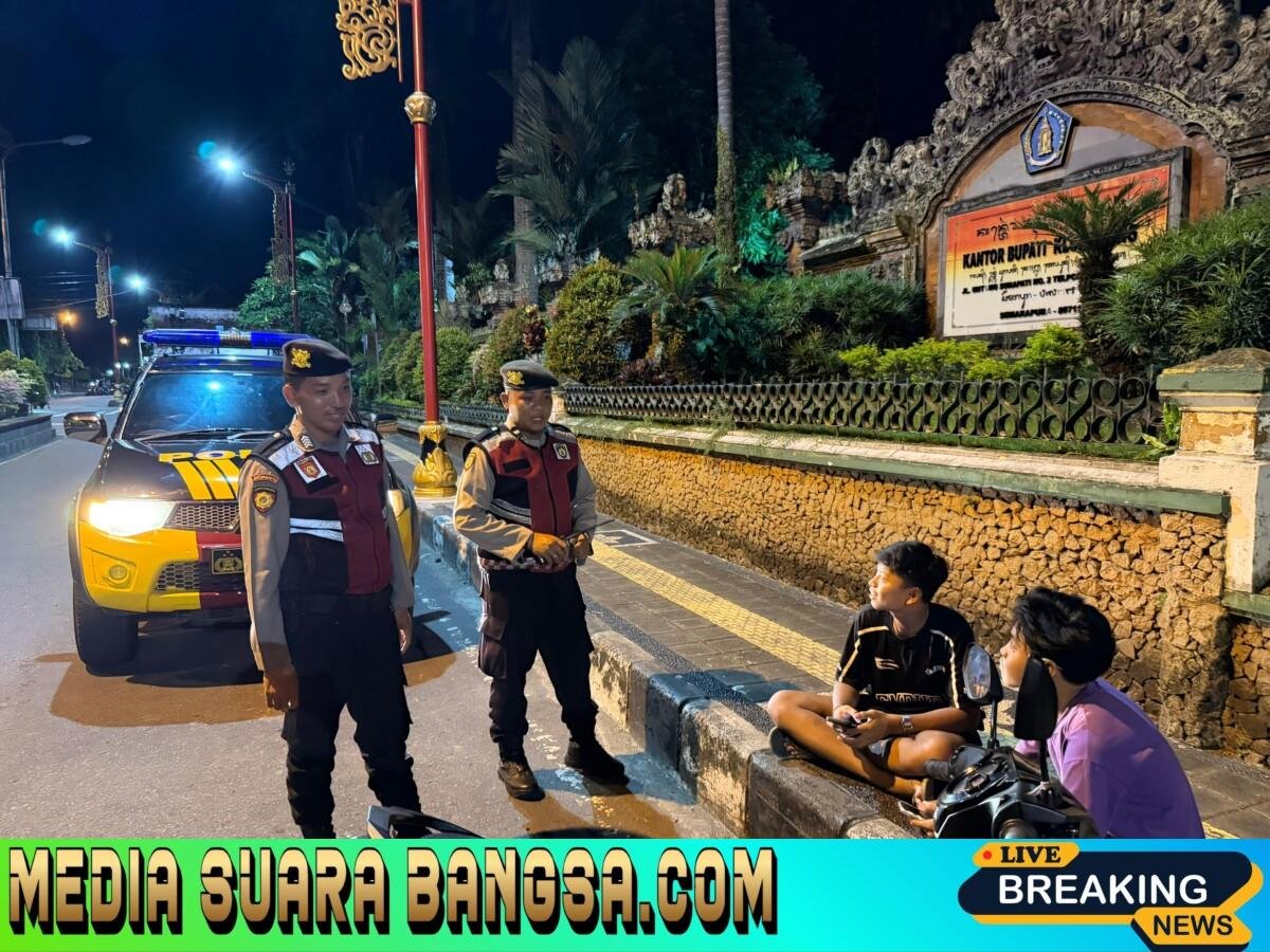 Pengamanan Misa Sabtu Suci, Polsek dan Polres Klungkung Pastikan Ibadah Berjalan Khidmat