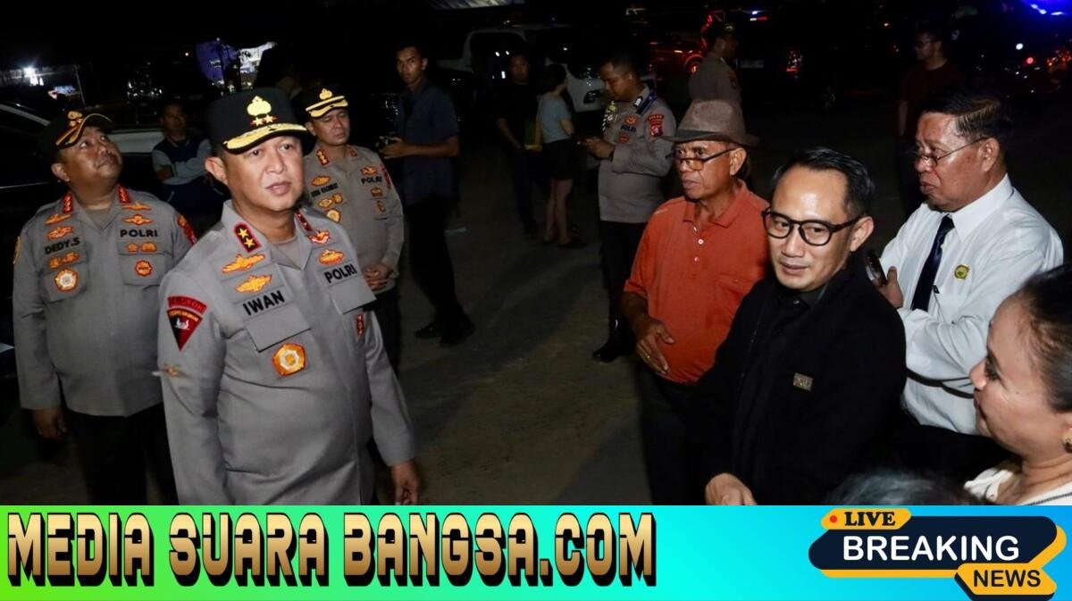 Kapolda Kalteng Tinjau Pengamanan Malam Paskah, Pastikan Ibadah Berjalan Aman dan Tertib