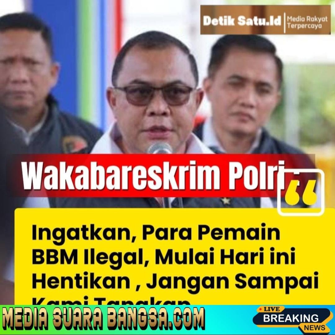 Polri–TNI Tegas: Mafia Migas Ilegal Akan Disikat Tanpa Kompromi
