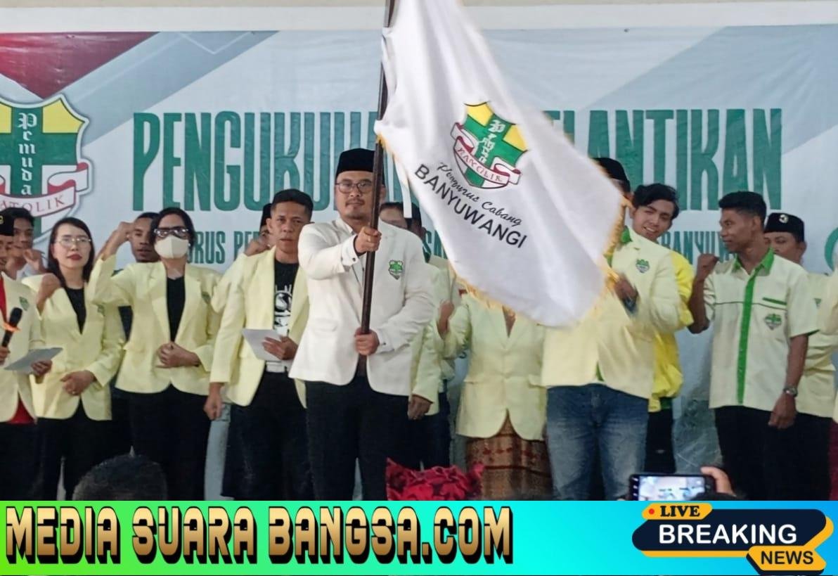 Dikukuhkan Khidmat, Pemuda Katolik Banyuwangi Teguhkan Peran di Tengah Keberagaman