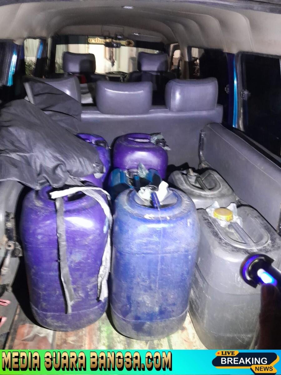 Polres Jember Berhasil Amankan Penimbum BBM