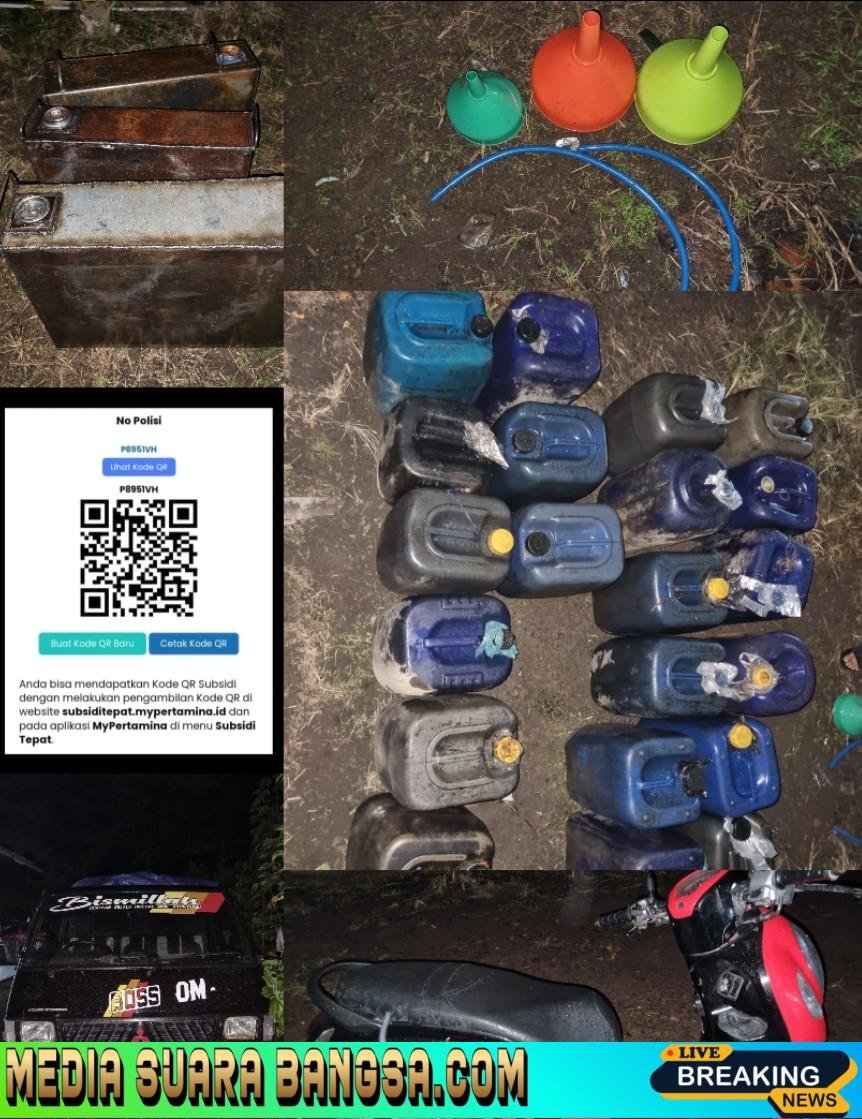 Tegas! Polresta Banyuwangi Berantas Mafia BBM, Tujuh Tersangka Dan Ratusan Liter Solar Serta Pertalite Ditangkap!