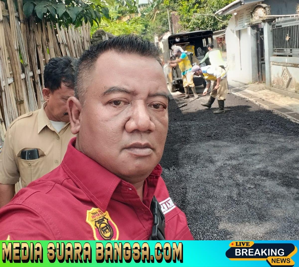 Respons Cepat Dinas PUCKPP Banyuwangi Tuai Apresiasi, Jalan Rusak di Dusun Krajan Singojuruh Mulai Diaspal