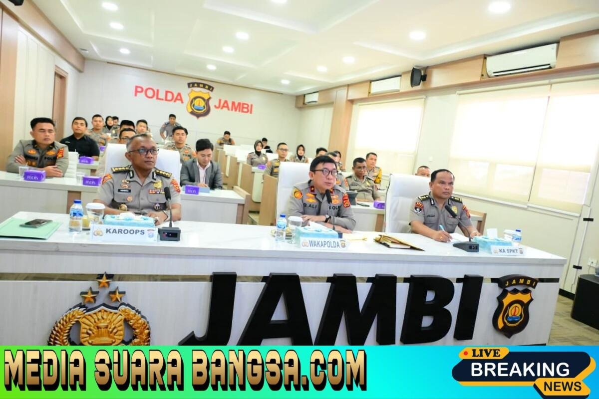 Pelatihan Public Speaking Call Center 110, Polda Jambi Tingkatkan Profesionalisme Pelayanan Publik