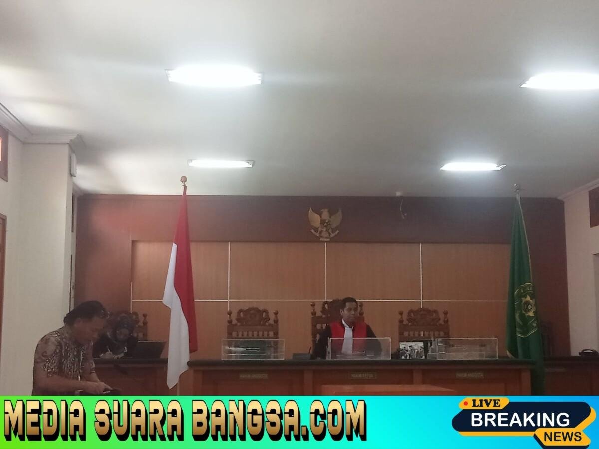 Kasat Reskrim polres Pasuruan kota,d gugat prapradilan kasus togel,sidang jalan tanpa kehadiran polisi