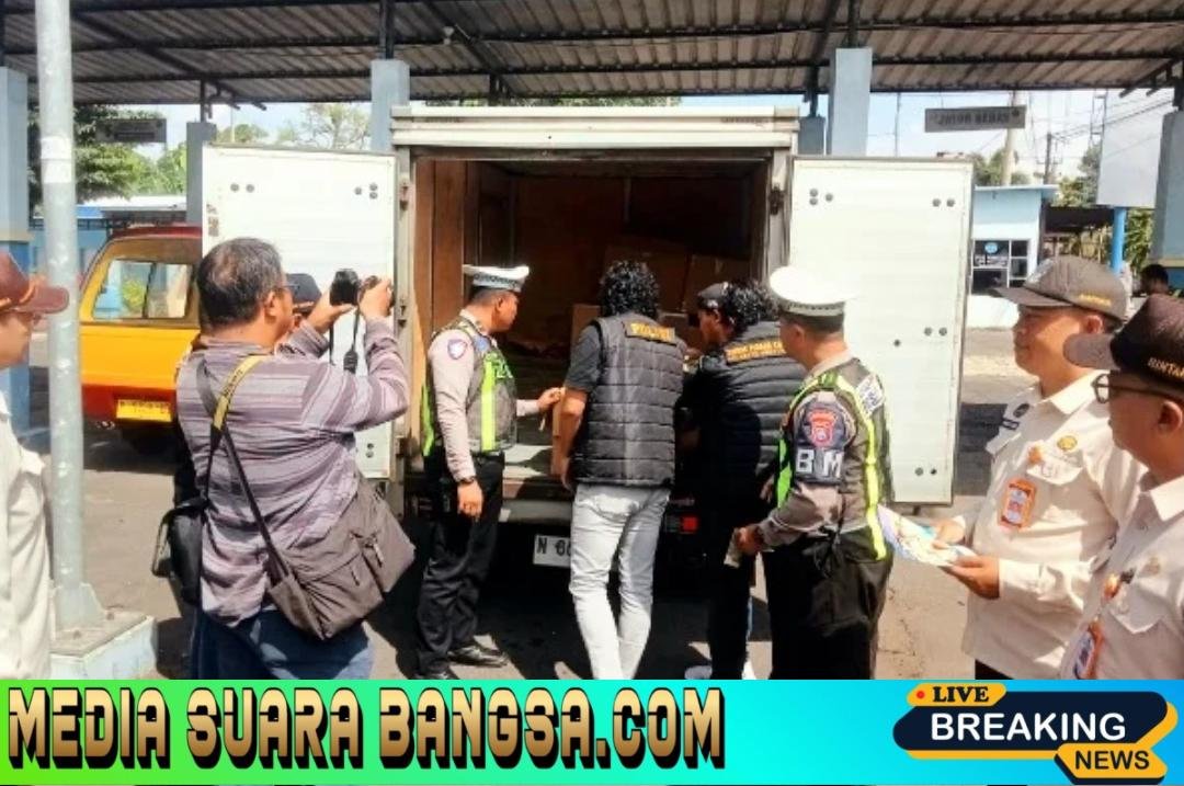 Operasi Kestib LLAJ 2026 di Terminal Brawijaya Banyuwangi, Petugas Tindak Pelanggar dan Edukasi Pengendara