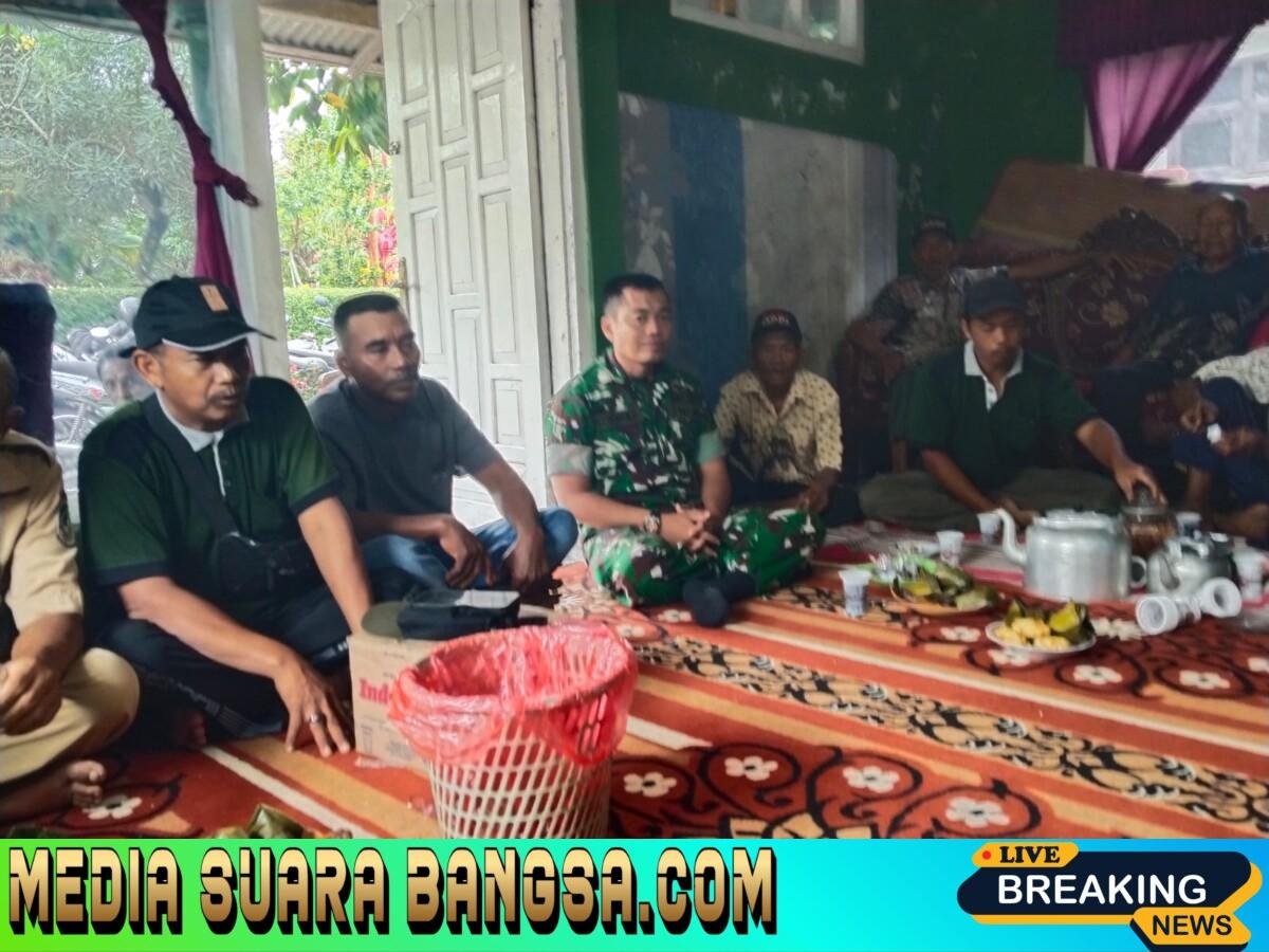 Perkokoh Sinergitas, Babinsa Wringinagung Hadir di Tengah Himpunan Jogo Tirto Kecamatan Gambiran