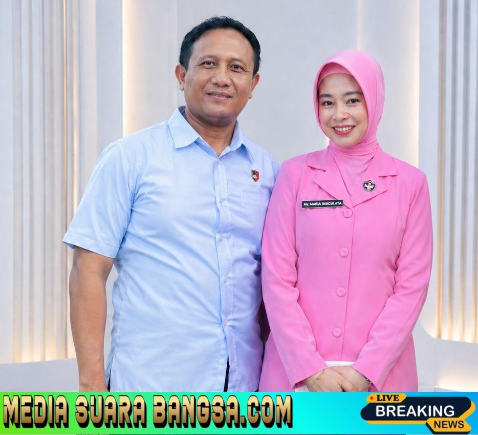 Sosok Humanis di Balik Seragam : Kiprah AKP. Nurmansyah, S.H., M.H. Bersama Bhayangkari Sekaligus Bidan, Maria Imaculata Nafiri Minora