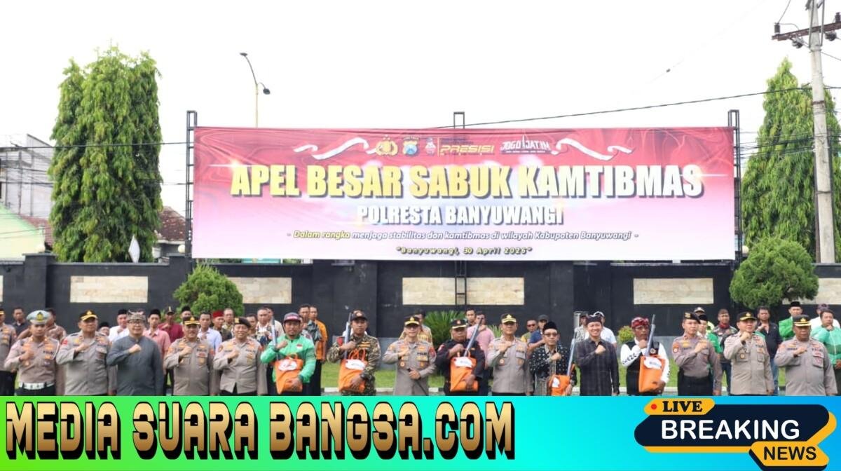 Bumi Blambangan Adem! Lewat Sabuk Kamtibmas, Kapolresta Banyuwangi Siapkan Jurus Jitu Tangkal Hoaks & Konflik