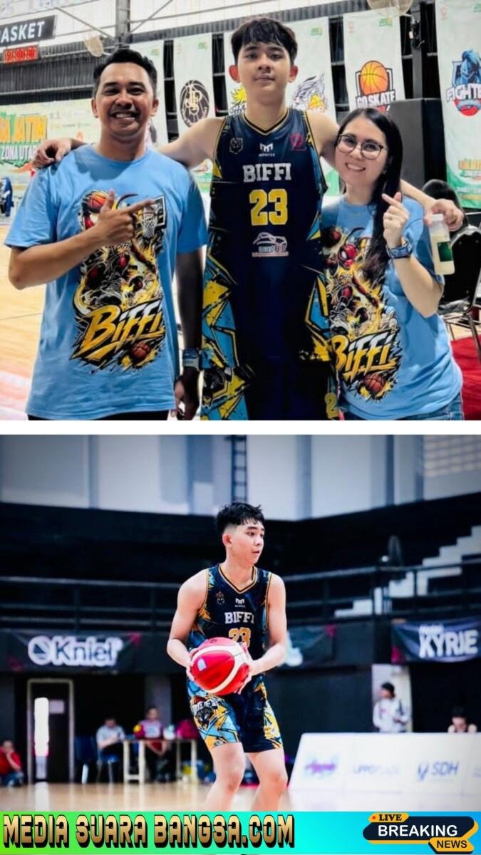 Gavina Ezar Firmansyah, Putra Seorang Anggota Polresta Banyuwangi Ukir Prestasi Di Bidang Olah Raga Basket