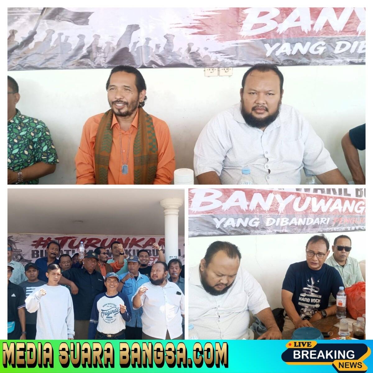 Amrullah Siapkan 5000 Massa Dalam Aksi Unjuk Rasa di Depan Kantor Pemda Banyuwangi, 6 Mei 2026 Mendatang.