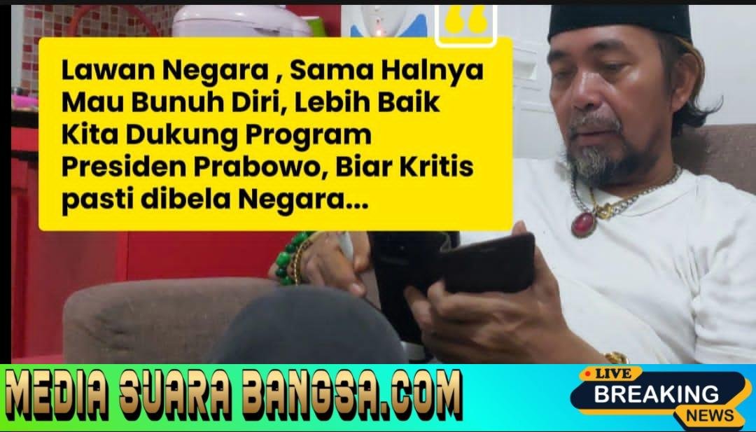 Dari Rasa Takut ke Suara Kritis : Kisah Agus Flores Kini Berdiri Tegas Dukung Program Negara