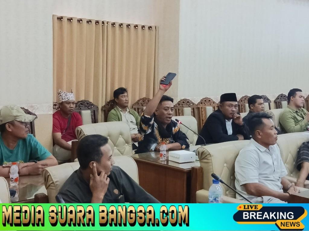 M. Vahid Faiq Sang Ketua APAM WANGI serta Ketua SERBUWANGI Tegaskan Isu Penutupan Kegiatan Tambang Adalah Tidak Benar, Penutupan Hanya Di Lakukan Untuk Dorong Legalitas dan Tertib Usaha Penambangan