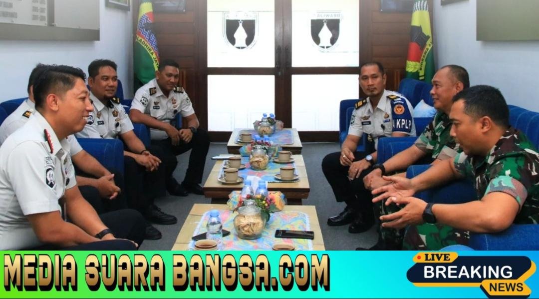 Kalapas Banyuwangi Kunjungi Kodim 0825, Perkuat Sinergi dan Stabilitas Keamanan Pemasyarakatan