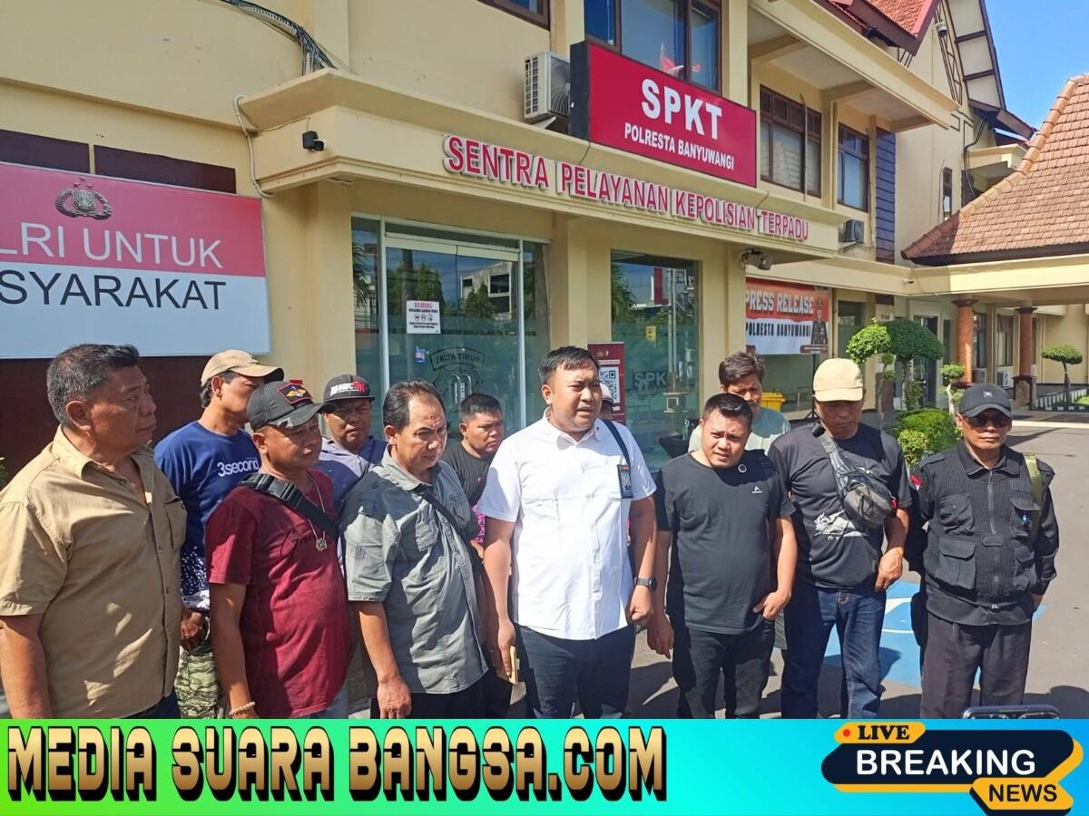 Datangi Polresta Banyuwangi, Kuasa Hukum Korban Penganiayaan di Pantai Boom, PERTANYAKAN KEJELASAN STATUS PELAKU nya.