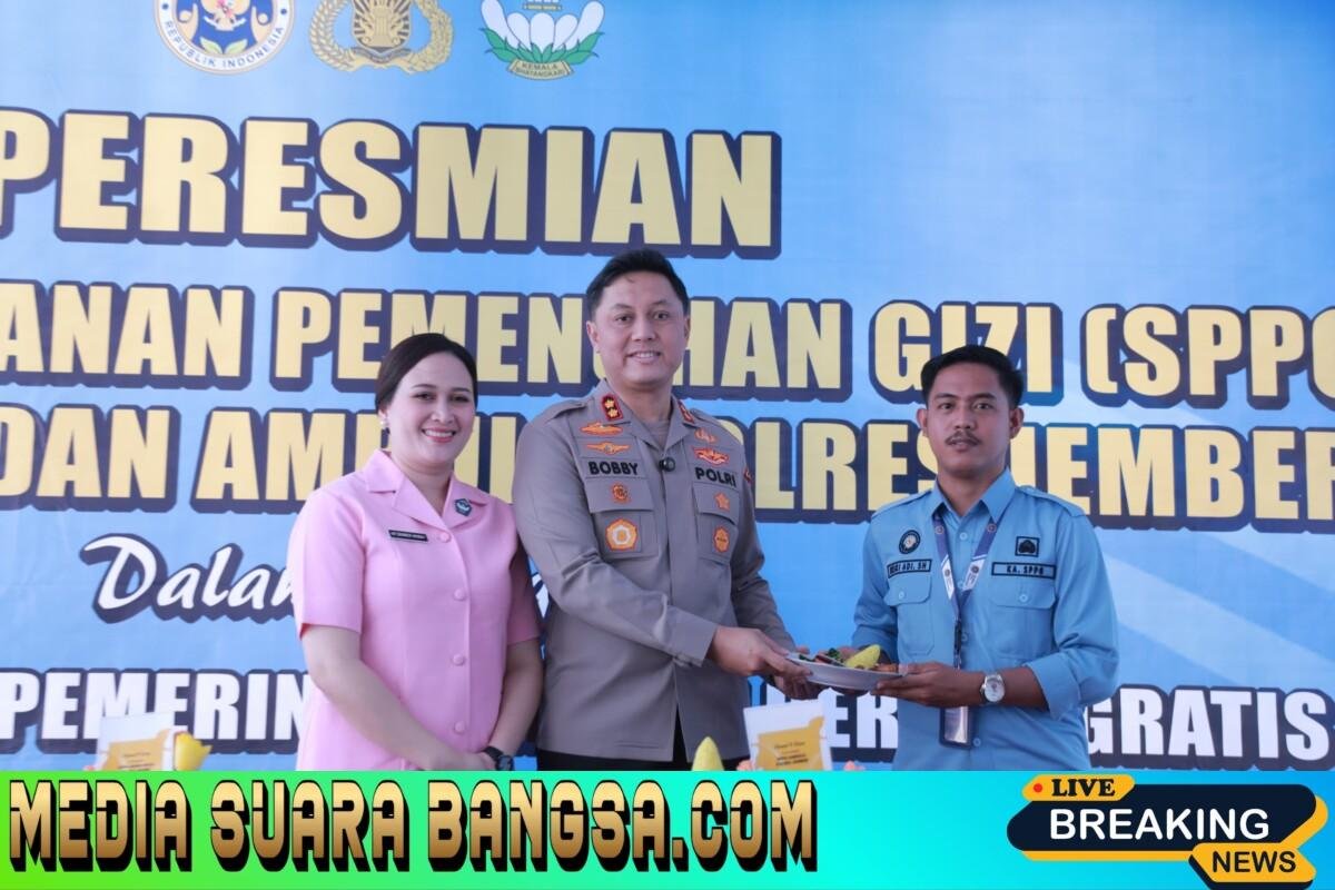 Polres Jember Kembali Resmikan Dua SPPG Dukung Program MBG untuk Generasi Bangsa
