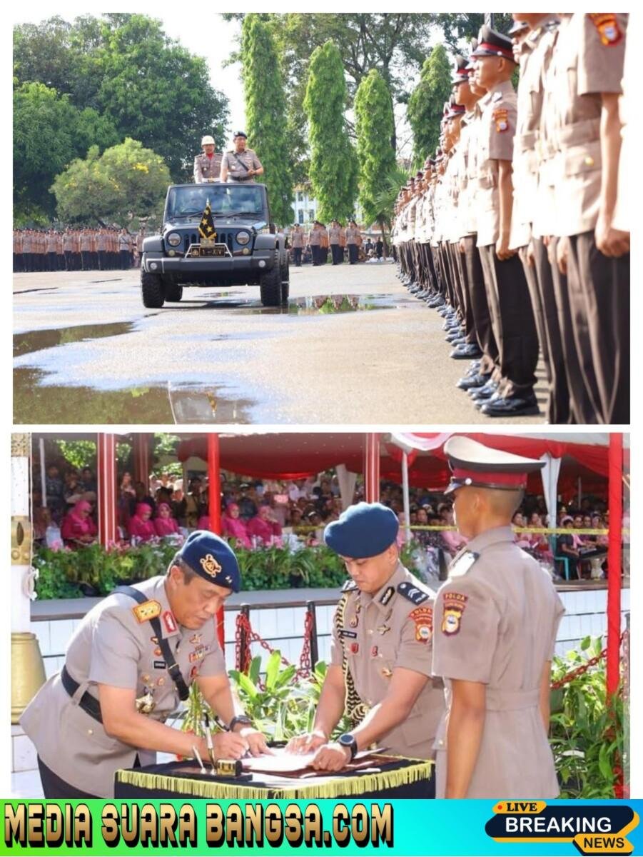 Kapolda Sulsel Pimpin Pelantikan 945 Bintara Polri Kemampuan Brimob Gelombang I T.A. 2026 di SPN Polda Sulsel