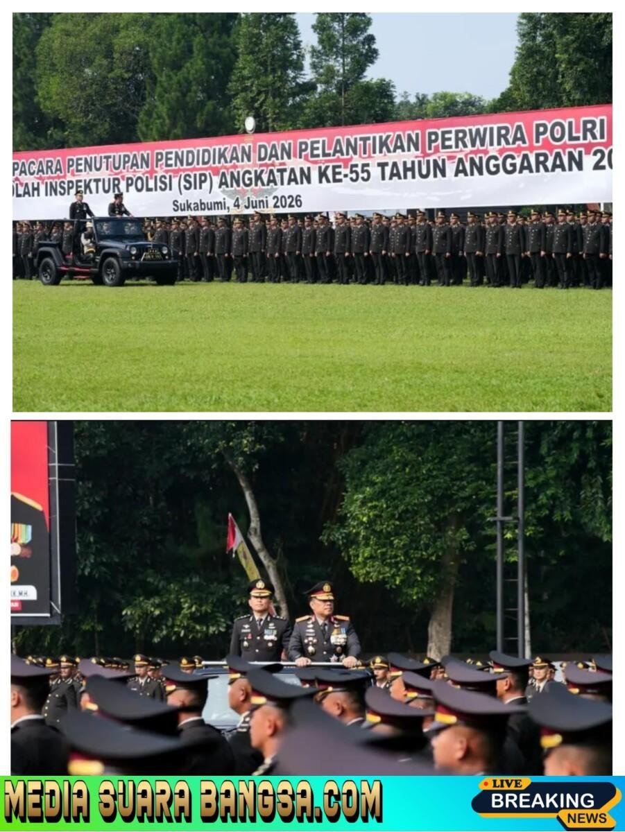 Perkuat Garda Terdepan Pelayanan Masyarakat, Wakapolri Lantik 1.848 Perwira Baru di Setukpa Lemdiklat Polri