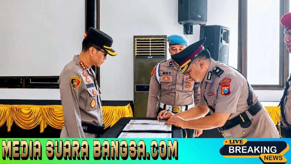 Resmi Berganti, Kompol Angga Perdana Brahmada Kini Jabat Kasatresnarkoba Polresta Banyuwangi