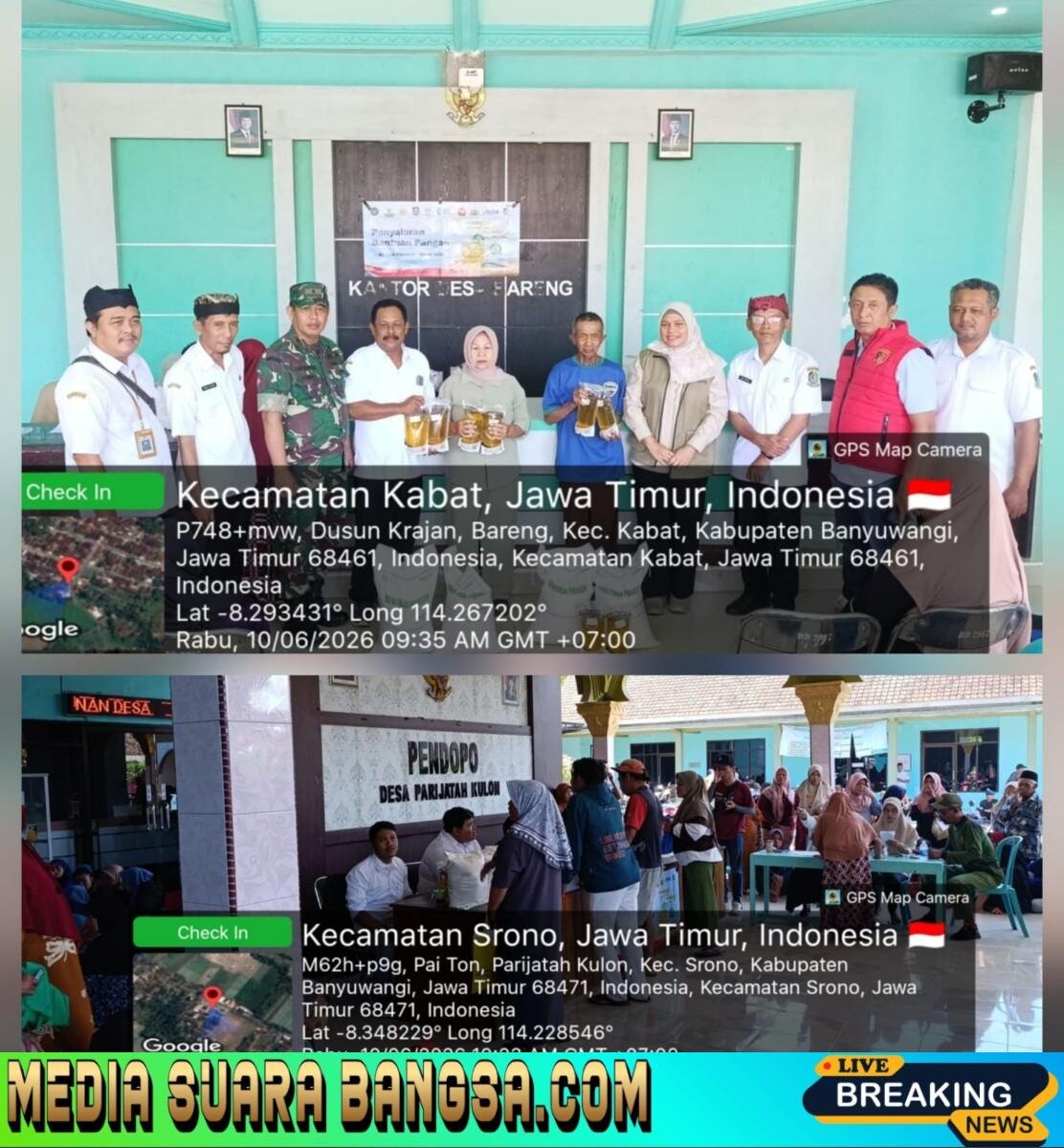 Ringankan Beban Warga, 211.782 KPM di Banyuwangi Terima Bantuan Pangan BULOG