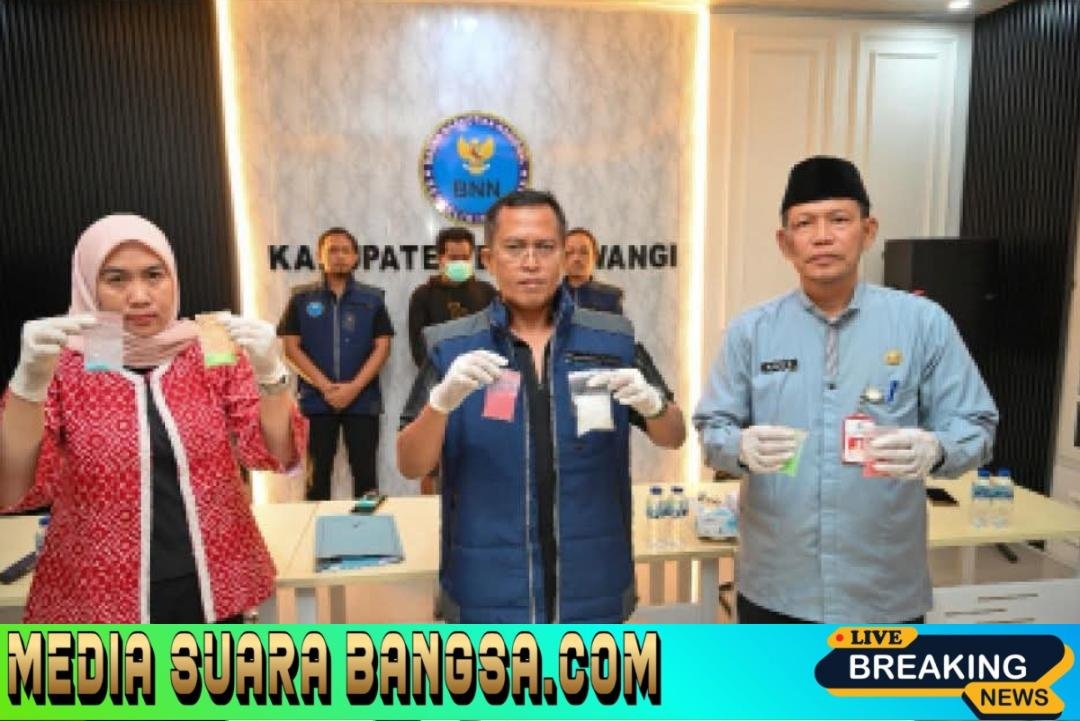 Baru Dilantik, Kepala BNNK Banyuwangi Kombespol Rachmat Kurniawan Langsung Tancap Gas Ungkap Peredaran Narkoba, Puluhan Gram Sabu dan Ekstasi Diamankan