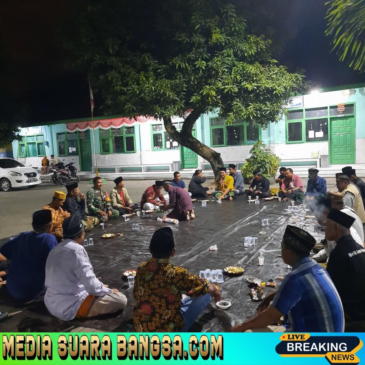 Babinsa Koramil 0825/09 Tegaldlimo, Monitoring Syukuran Terpilihnya Anggota BPD Desa Wringinpitu