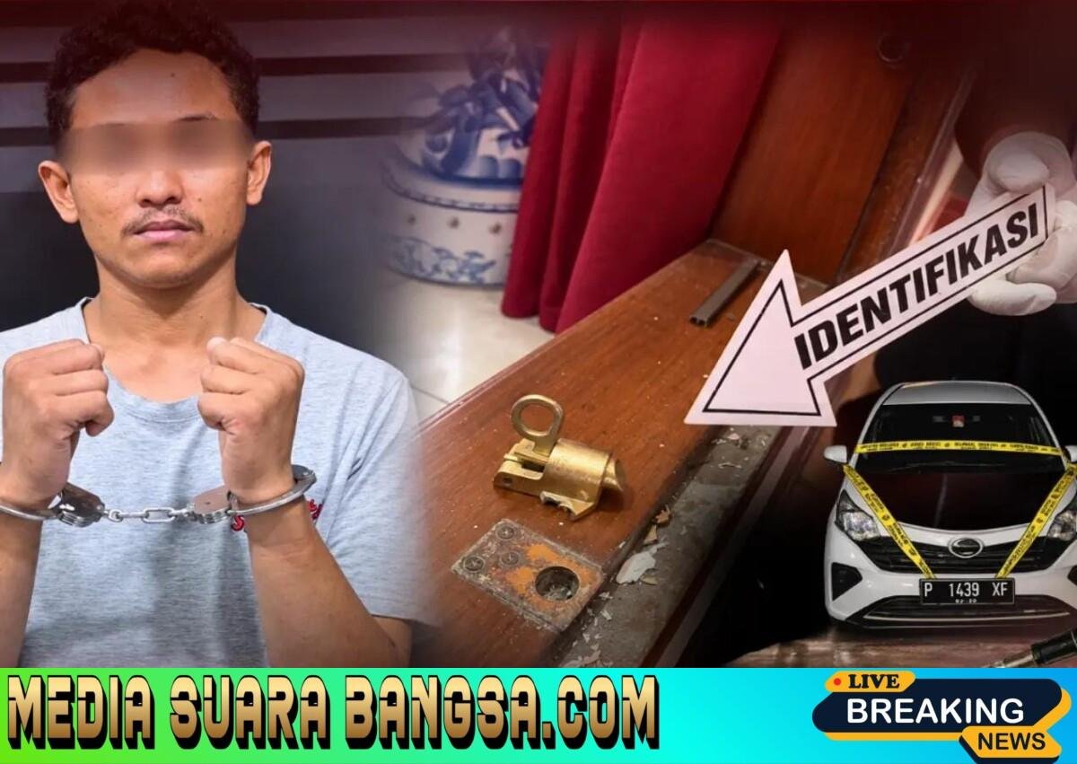 Aksi Spesialis Rumah Kosong Berakhir, Tim URC Macan Blambangan Ringkus Residivis Curat