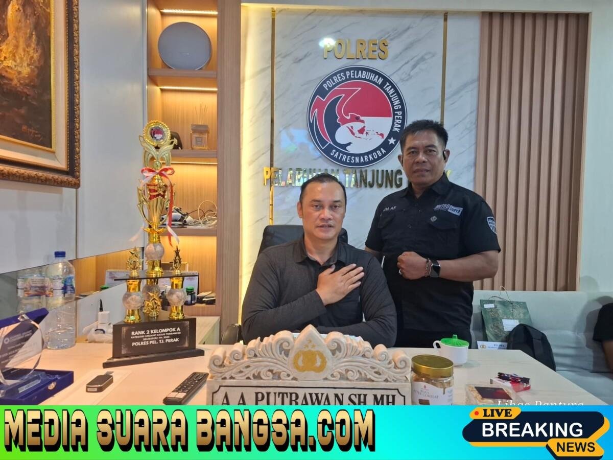 Prestasi AKP Adik Agus Putrawan Tuai Apresiasi, Pimpinan Redaksi METROSURYA Sebut Penghargaan Kapolda Bukti Dedikasi Polri