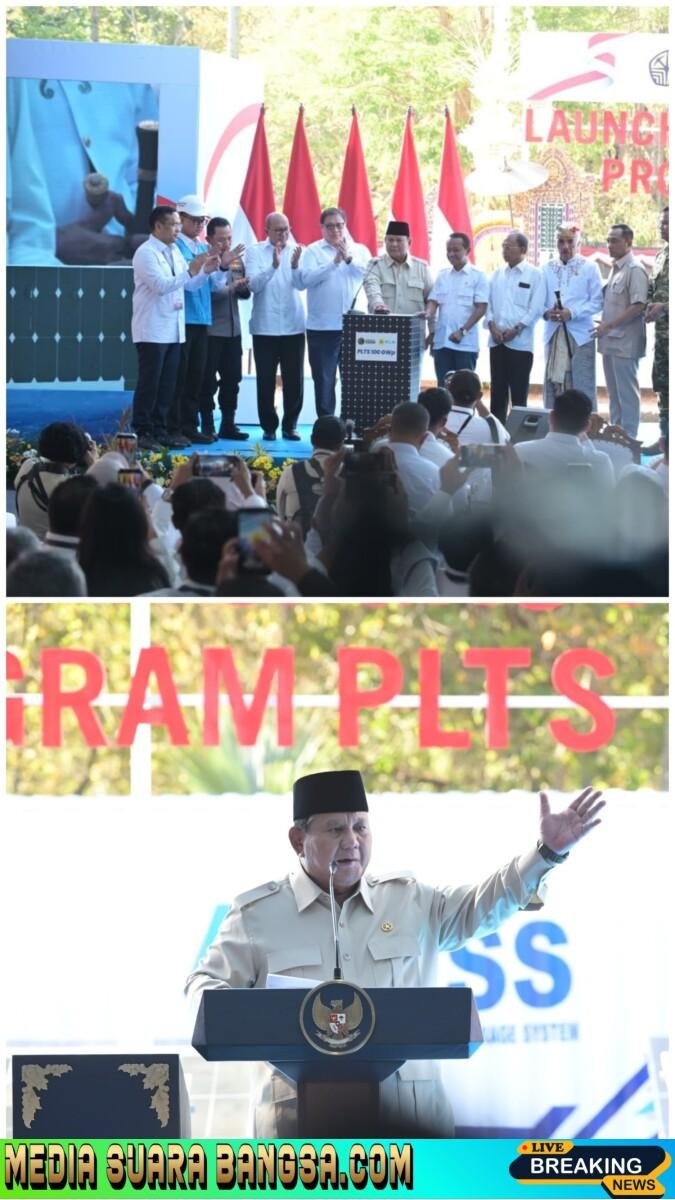 PLTS 100 GWp Diluncurkan, PLN Siap Dukung Akselerasi Pengembangan EBT Menuju Swasembada Energi