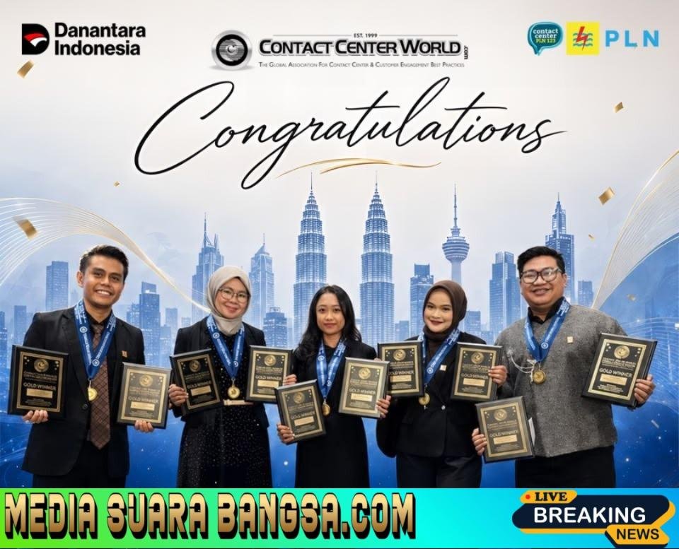 PLN Icon Plus Dukung Keandalan Contact Center PLN Borong Penghargaan di CCW 2026