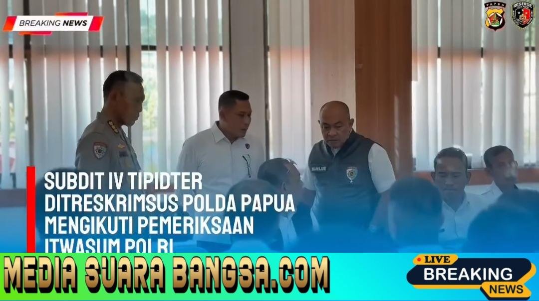 Itwasum Polri Periksa Subdit IV Tipidter Ditreskrimsus Polda Papua, Pastikan Pelaksanaan Tugas Profesional dan Akuntabel