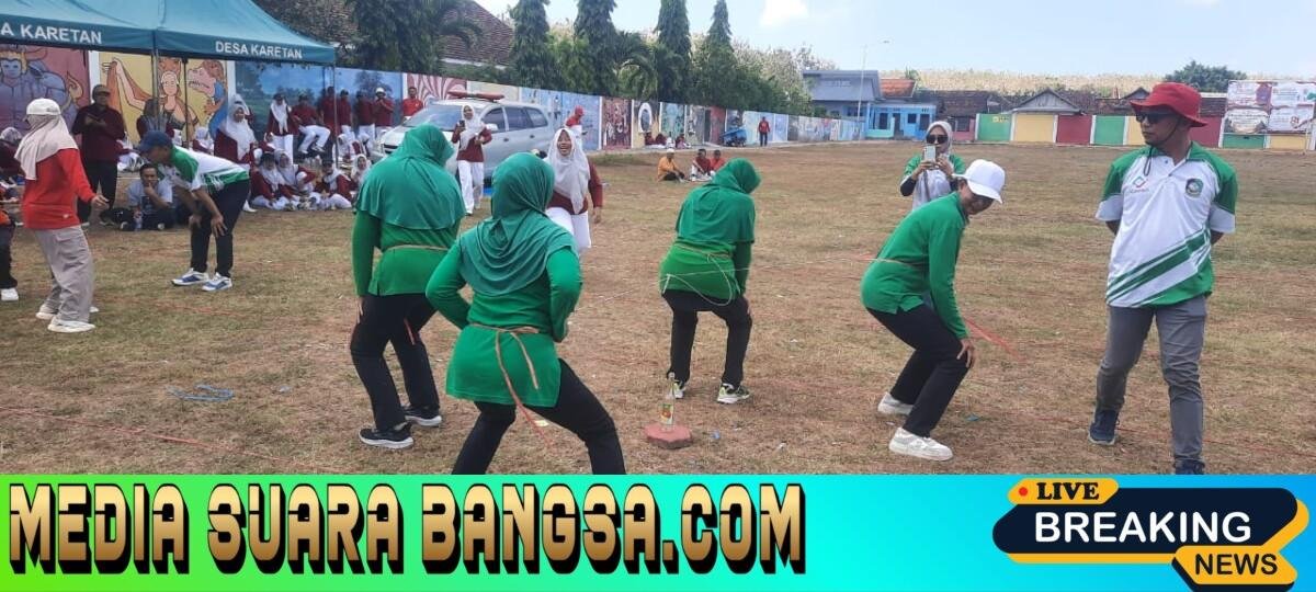 Persit KCK Ranting 19 Purwoharjo Ikuti Lomba Antarinstansi Kecamatan Purwoharjo