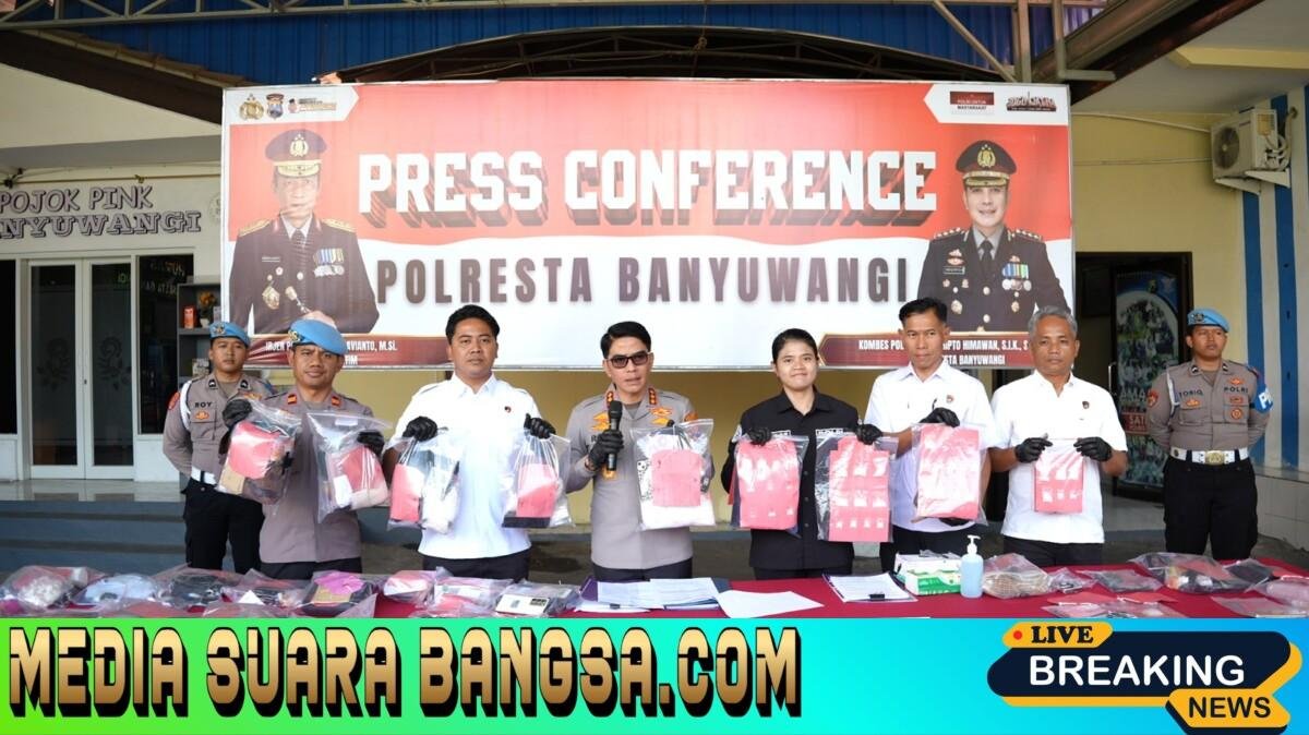 Ungkap Kasus dan Barang Bukti Terbanyak Ops Tumpas Semeru Tahun 2026, Polresta Banyuwangi Buktikan Tidak Ada Ruang Bagi Pengedar Narkoba !!!