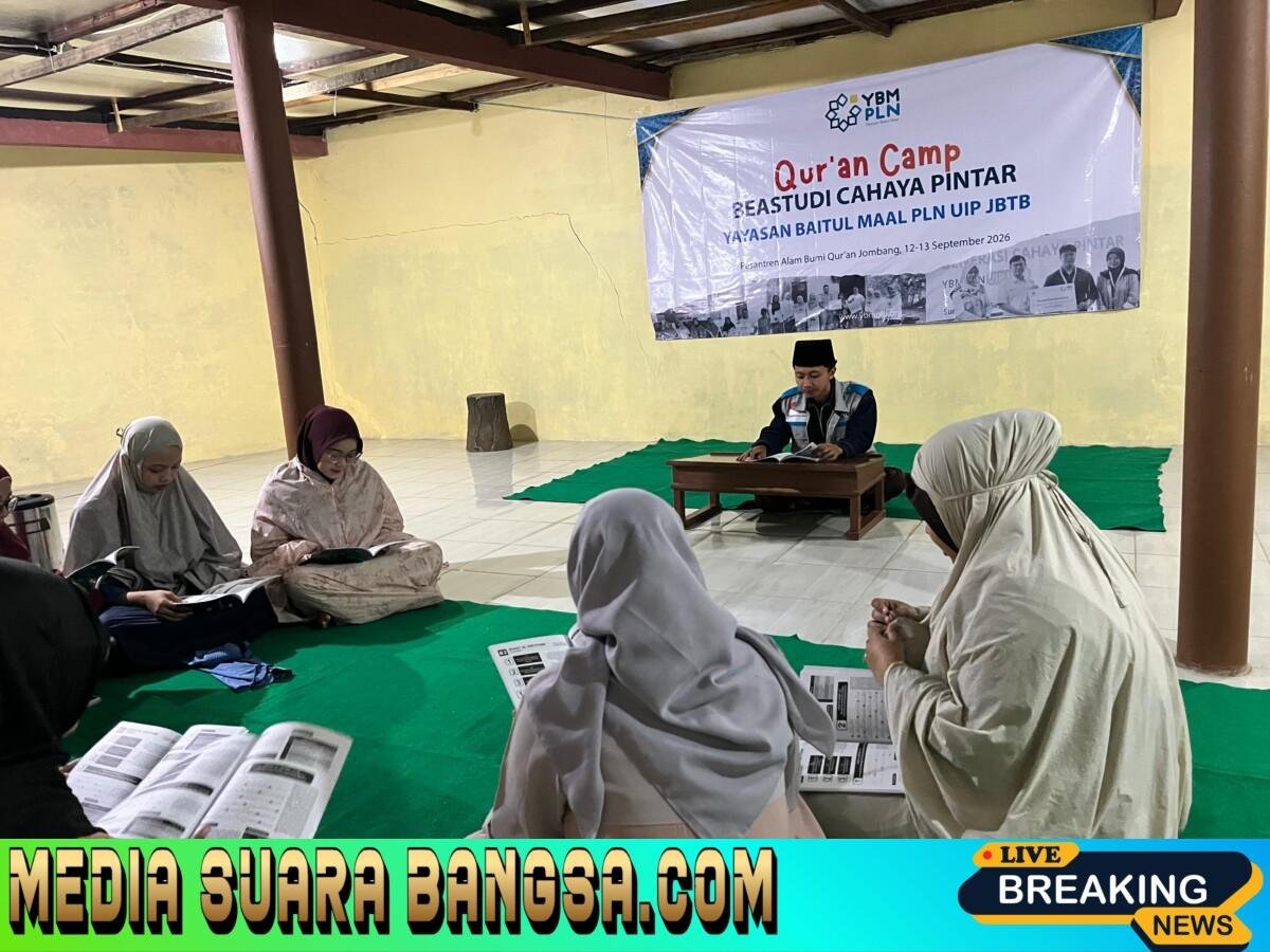 Qur’an Camp YBM PLN UIP JBTB: Dari Penerima Beasiswa Jadi Penggerak Manfaat