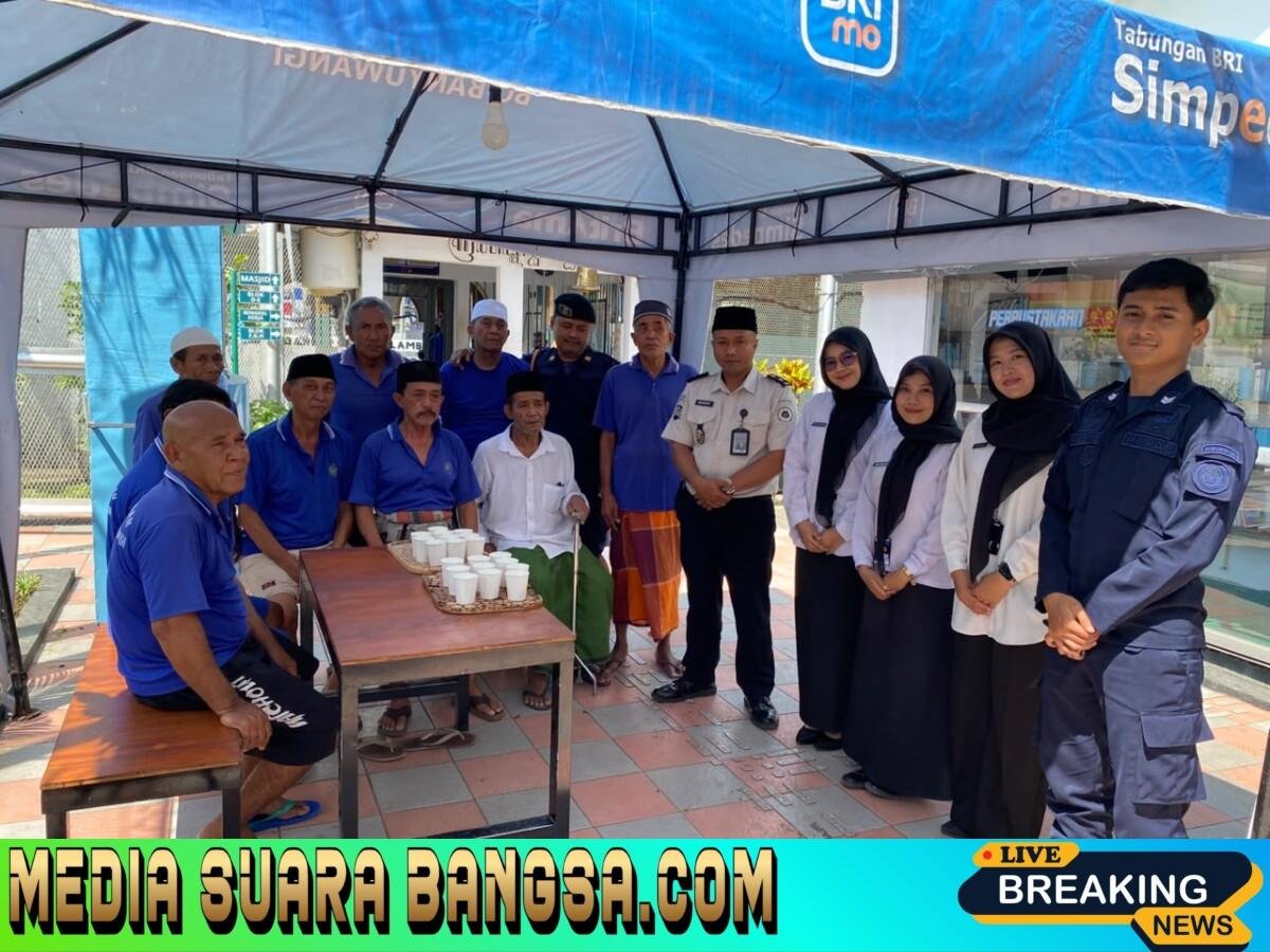 Tingkatkan Pelayanan Kesehatan Kelompok Rentan, Lapas Kelas IIA Banyuwangi Bagikan Makanan Tambahan Bagi Warga Binaan Lansia