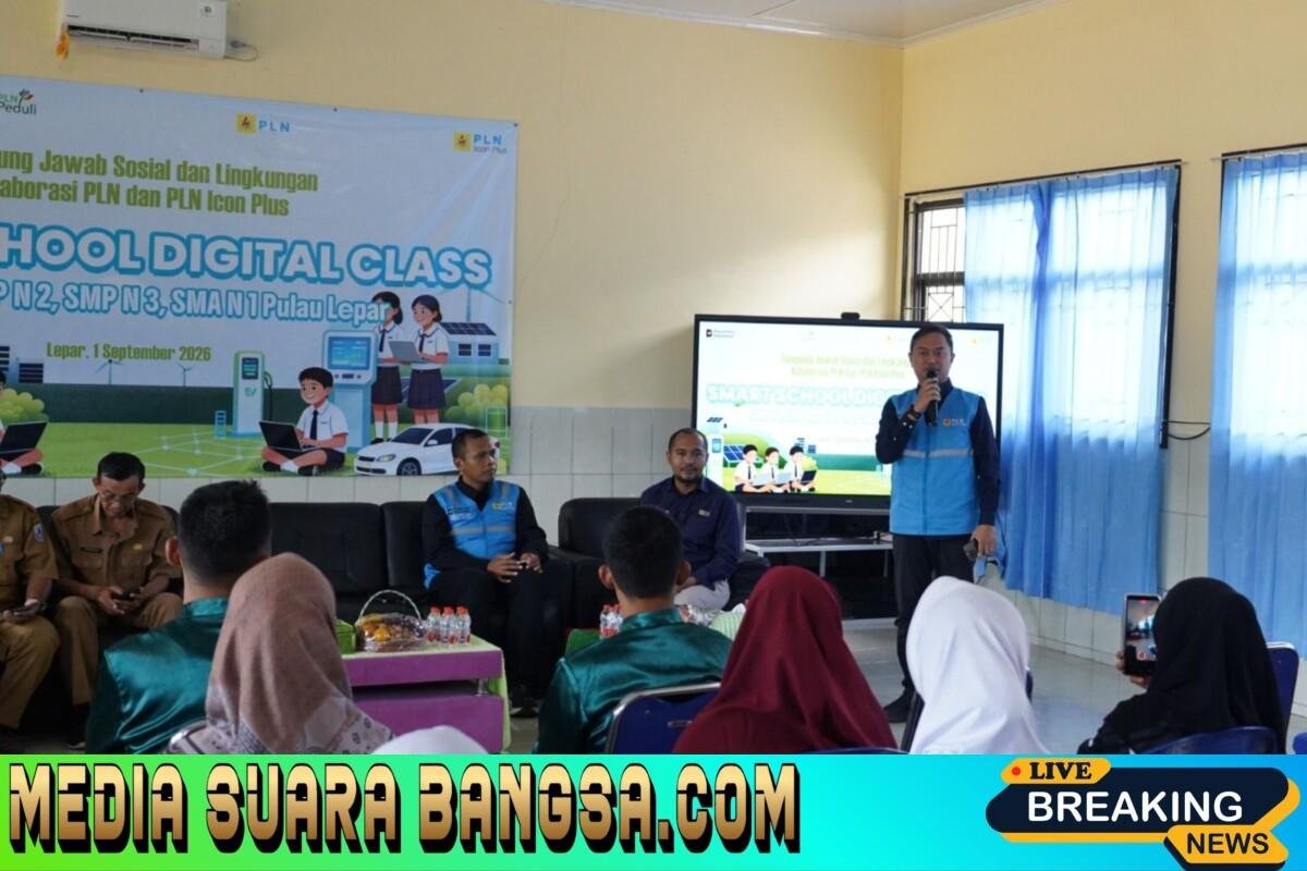 Perluas Akses Digital hingga Wilayah Kepulauan, PLN Icon Plus Perkuat Pendidikan di Pulau Lepar