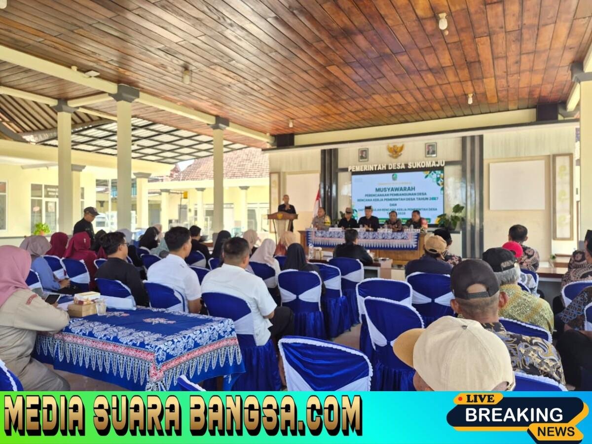 Babinsa Sukomaju Hadiri Musrenbangdes 2026, Dorong Penyusunan RKP Desa 2027 Berbasis Kebutuhan Masyarakat