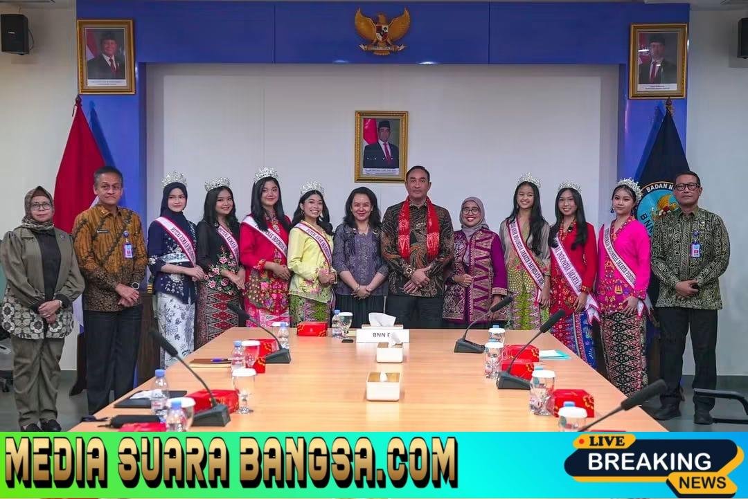 KEPALA BNN RI TERIMA AUDIENSI PUTERI ANAK DAN REMAJA DKI JAKARTA, DORONG GENERASI MUDA JADI AGEN PERUBAHAN
