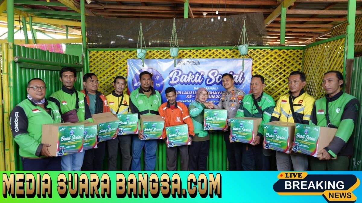Semarak Hari Lalu Lintas Bhayangkara ke-71: Satlantas Polresta Banyuwangi Rangkul Ojol, Dari Layanan Kesehatan hingga Keselamatan di Jalan Raya