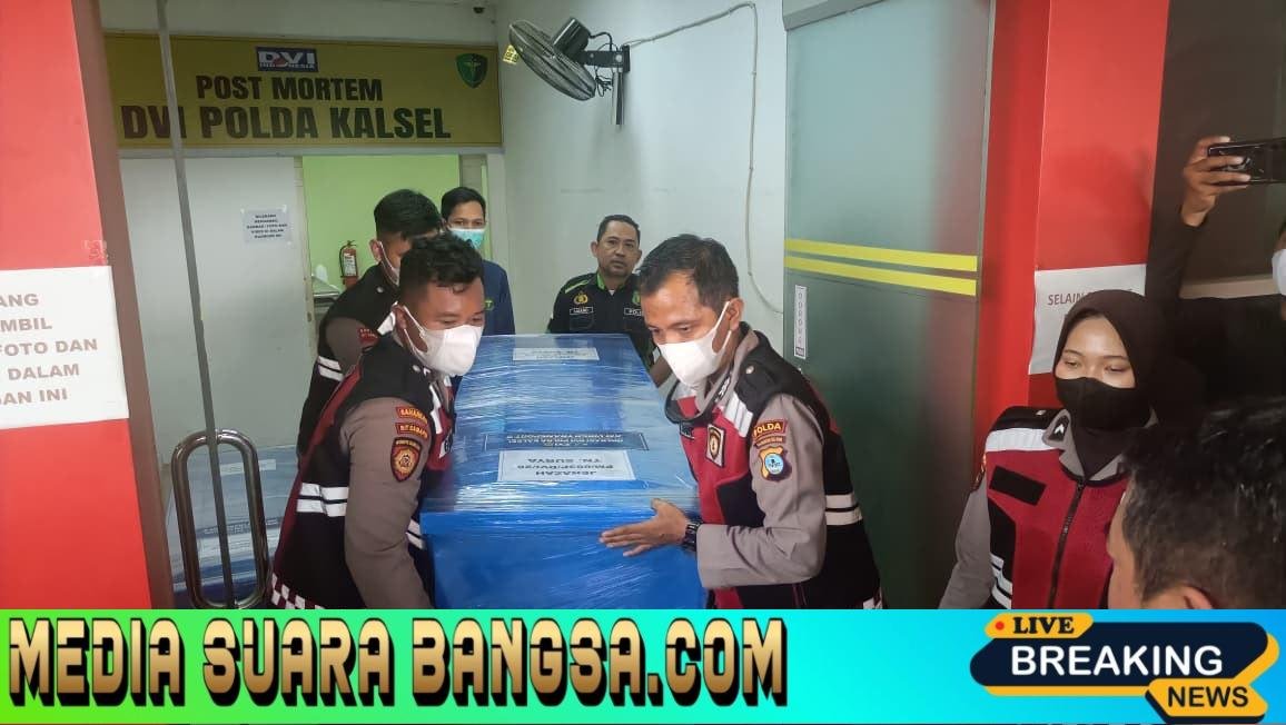 DVI Polri Berhasil Identifikasi 9 Korban KM Virgo Transport 8, Seluruhnya Telah Diserahkan Kepada Keluarga
