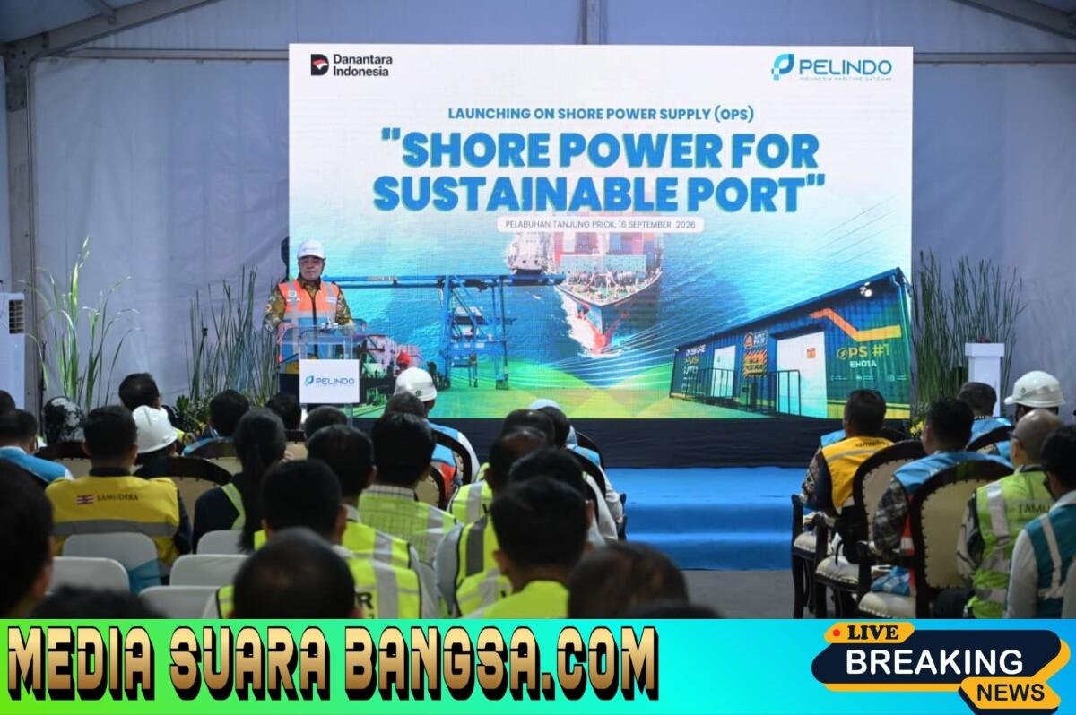 Jelang Hari Kesaktian Pancasila, PLN dan Pelindo Perkuat Elektrifikasi Maritim Menuju Green Port, Resmikan Onshore Power Supply 1 MVA di Tanjung Priok
