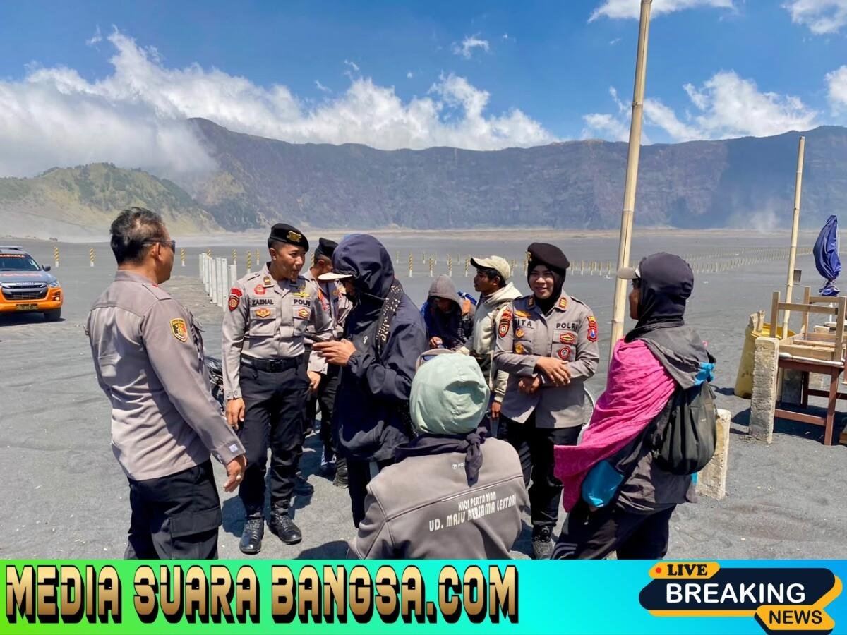 Bromo Kembali Dibuka untuk Wisatawan, Polres Probolinggo Beri Atensi Khusus Pencegahan Karhutla