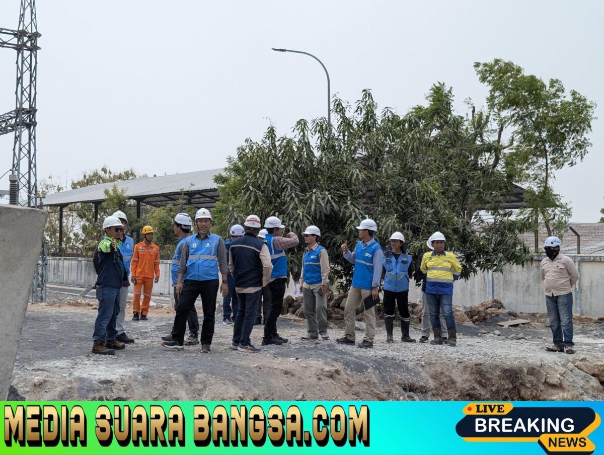 Perkuat Keandalan Kelistrikan Gresik dan Sekitarnya, General Manager PLN UIP JBTB Lakukan Site Visit Pantau Progres SUTT 150 kV Bungah – Paciran