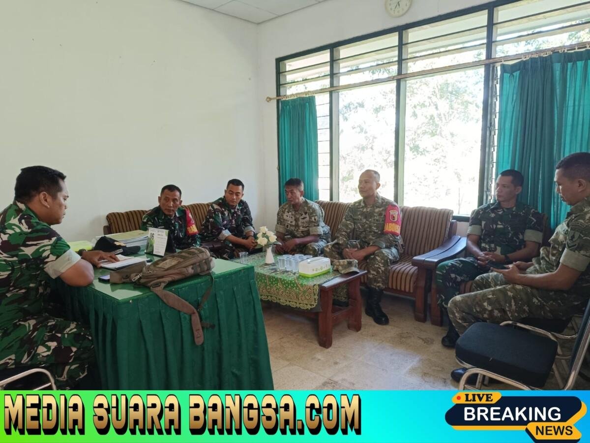 Danposramil 0825/22 Licin Berikan Jam Komandan, Tekankan Keamanan Wilayah dan Perkembangan Koperasi Desa Merah Putih
