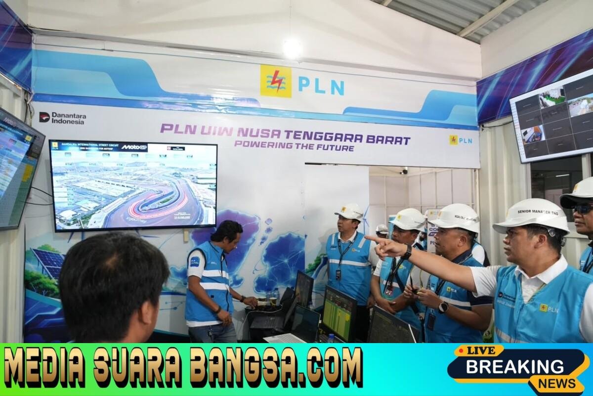 Momentum Hari Kesaktian Pancasila, PLN Siap Jaga Keandalan Listrik MotoGP Mandalika 2026, Direktur Pembangkitan Pantau Langsung Lewat Control Room