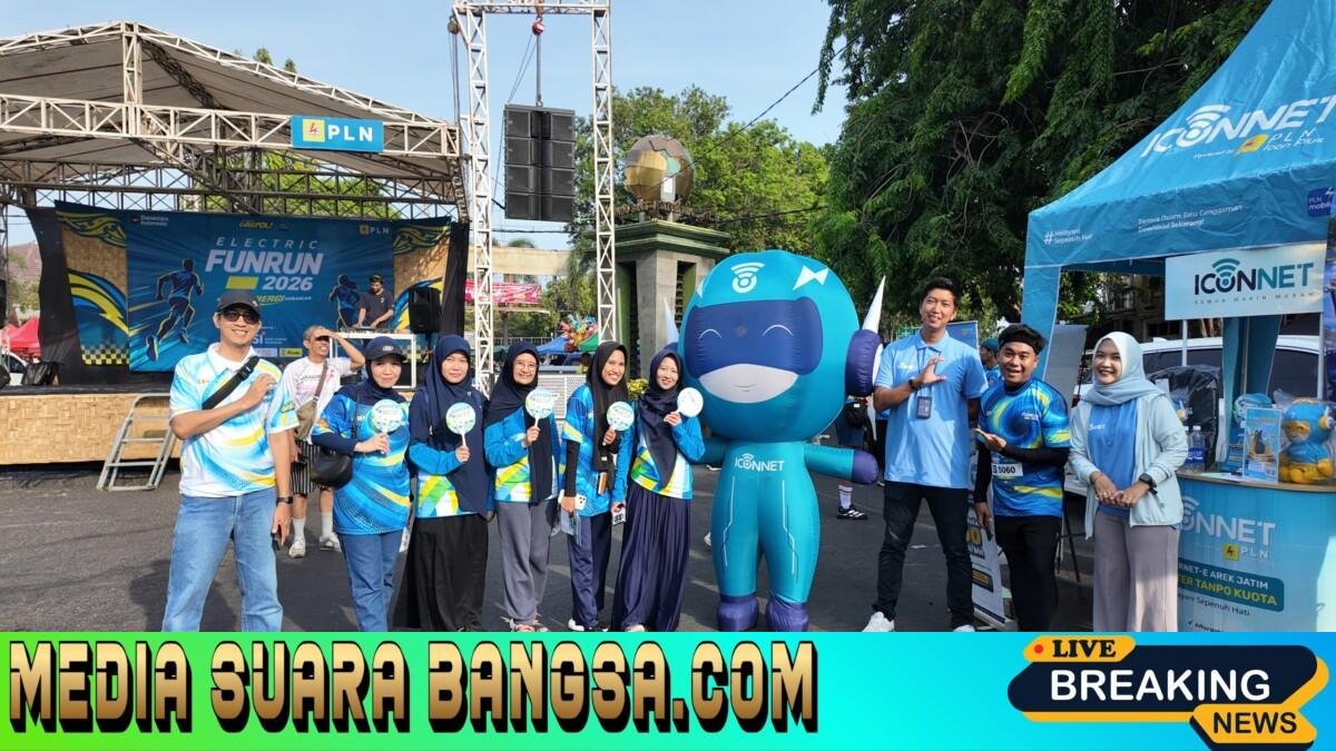 ICONNET Jatim Hadir dalam Electric Fun Run 2026, Dorong Kolaborasi dan Kedekatan dengan Warga Situbondo