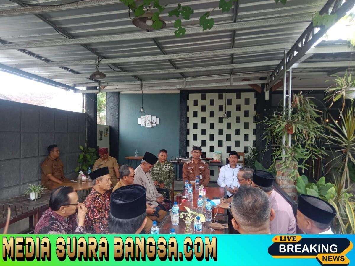 Babinsa Desa Purwoharjo Hadiri Rapat Koordinasi Mitigasi Siaga Darurat kebakaran dan Kekeringan Lahan